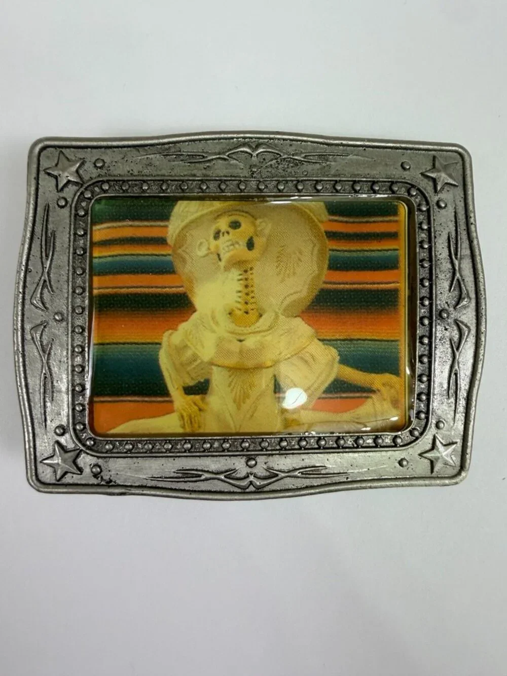 Vintage 2009 Melisron Chicago Country Western Sunset Metal Belt Buckle